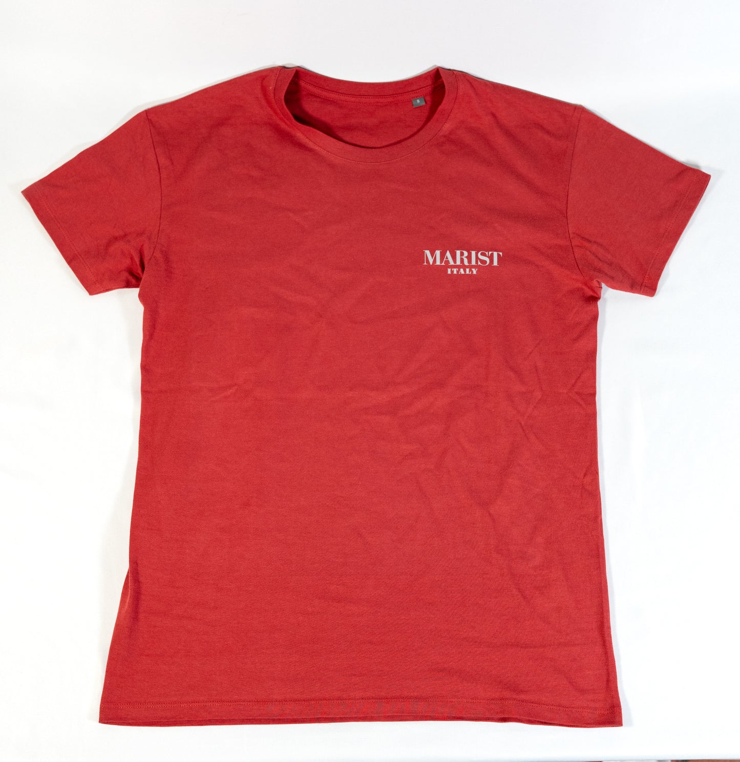 Metallic Logo Tee in Red or Blue