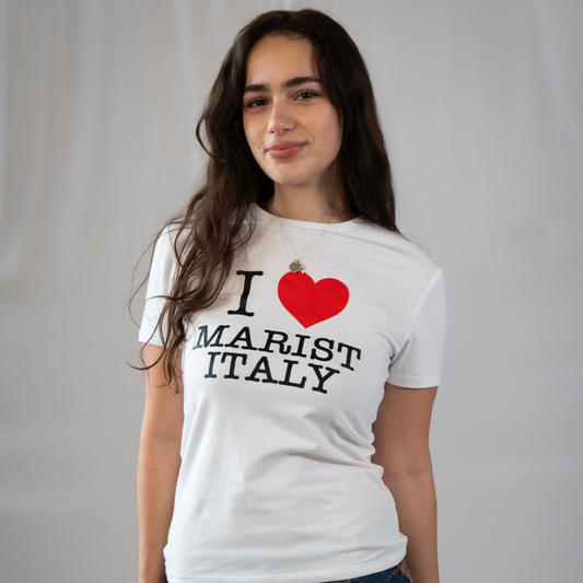 I Heart Marist Italy Fitted T-Shirt