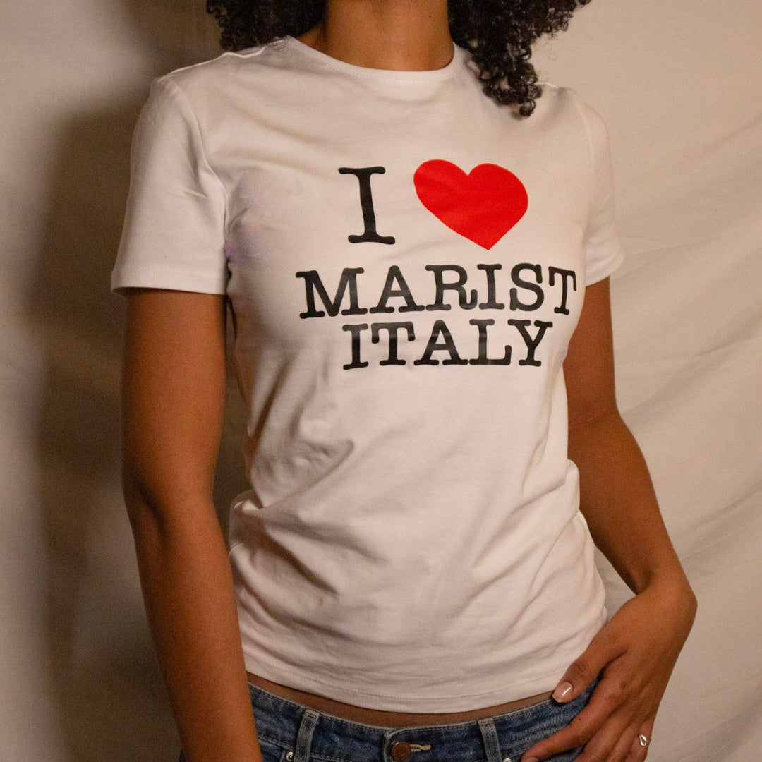 I Heart Marist Italy Fitted T-Shirt