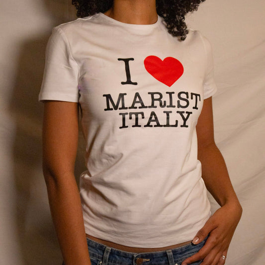 I Heart Marist Italy Fitted T-Shirt