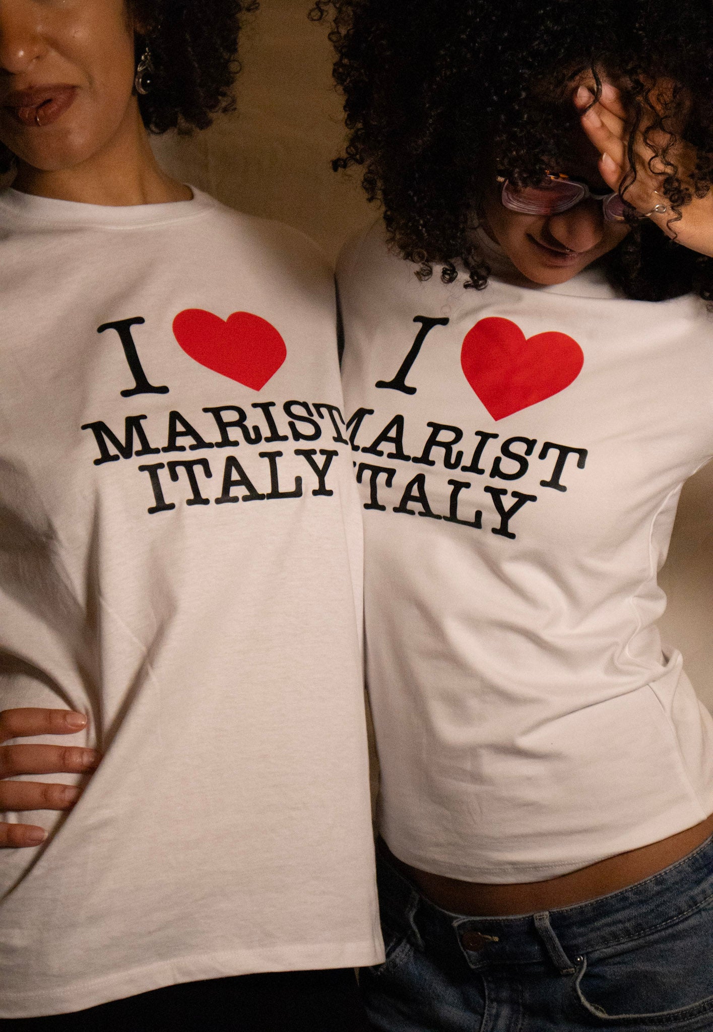 I Heart Marist Italy Fitted T-Shirt